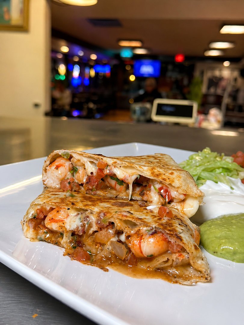 Camarón Quesadilla